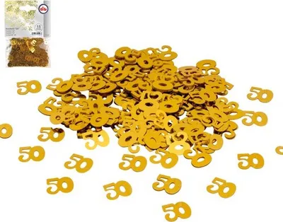 Produktbild von RP Konfetti 50 gold 15g