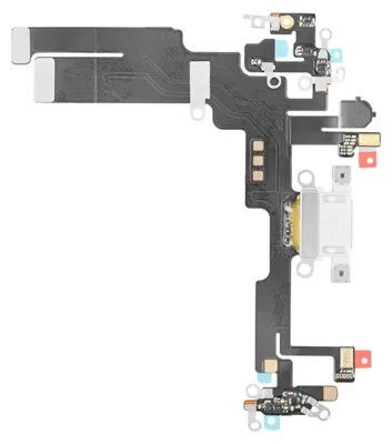 Produktbild von iPhone 14 Ladebuchse - Mikrofon Weiß