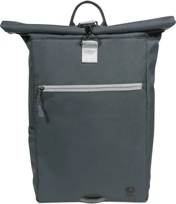 Produktbild von Rolltop Rucksack 15-22L dunkelgrau mit Laptopfach