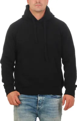 Produktbild von Mivaro Herren Kapuzenpullover mit Kängurutasche und Kordelzug leicht Regular Fit aus Baumwolle mit Fleece innen ideal für Freizeit Arbeit und Alltag in vielen Farben bis 5XL