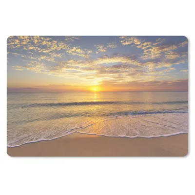 Produktbild von MuchoWow® Mauspad Mousepad Strand - Sonnenuntergang - Meer 27x18 cm - Mousepads - Maus Mat - Pad - Mausunterlage - Büroartikel - Desk Matten