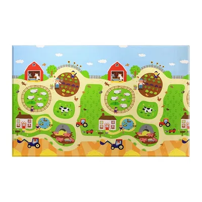 Immagine prodotto di 140x210 cm Tappeto antiscivolo double-face Farma – per esterni e interni