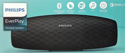 Obrázek produktu pro Philips bezdrátový přenosný reproduktor BT7900B/00, 2.0 kanály/kanálů, Síran neodymitý, 14 W, Kabelový a bezdrátový, A2DP, AVRCP, HFP, 30 m
