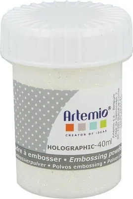 Produktbild von Bastelpulver - 40 ml - holographisch