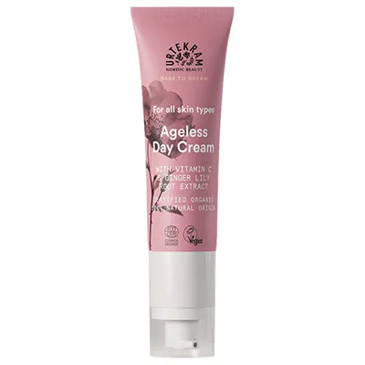 Produktbild von URTEKRAM WILD ROSE Anti-Aging Tagescreme mit Vitamin C und Hedychiumwurzel