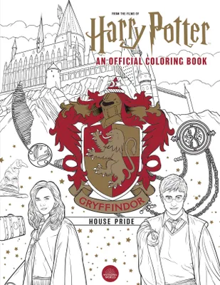 Produktbild von Harry Potter: Gryffindor House Pride: The Official Coloring Book