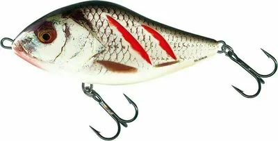 Zdjęcie produktu dla Salmo Slider Sinking Wounded Real Grey Shiner 7 cm 21 g Wobler