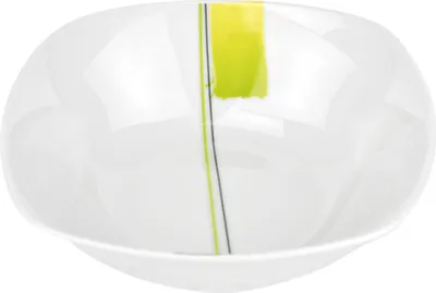 Produktbild von Müsli- Salatschale Manhattan 14,2cm Porzellan weiß mit Dekor