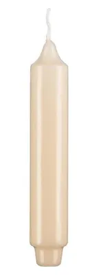 Produktbild von Stabkerzen mit Zapfenfuß Champagner 170 x Ø 30 mm, 12 Stück
