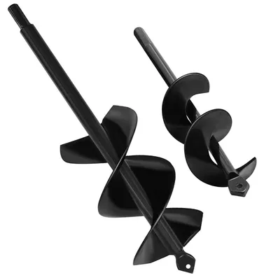 Produktbild von Garden Auger 2 Stück, Erdbohrer Für Bohrmaschine, Spiralbohrer Für Garten Und Landschaftsbau
