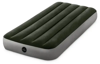 Productafbeelding van Intex 64106 Opblaasbaar eenpersoonsmatras 191×76×25 cm, groen