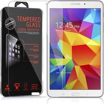 Image de Cadorabo Film blindé pour Samsung Galaxy Tab 4 (8 pouces) en Transparent Film de protection Tablette Durci Tempered