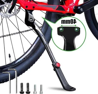Produktbild von Famanu Fahrradständer Aluminiumlegierung 40 mm Lochabstand - für 24 bis 29 Zoll Mountainbikes
