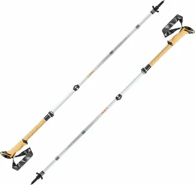 Zdjęcie produktu dla Leki Cressida FX Carbon AS White/Mango/Silver 100 - 120 cm Kije trekkingowe