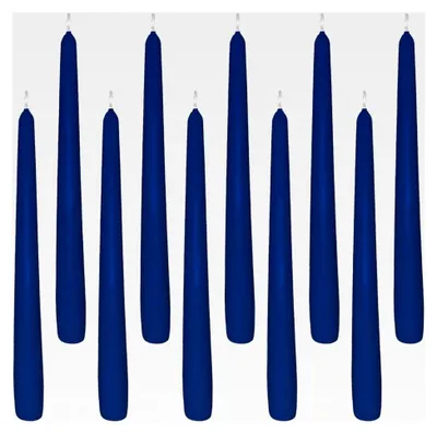 Produktbild von Dunkelblaue Spitzkerzen 23,5 x 245 mm
