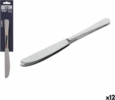 Produktbild von Messerset Quttin Classic Silberfarben Edelstahl 21,6 x 1,8 cm 2 Stücke (12 Stück)