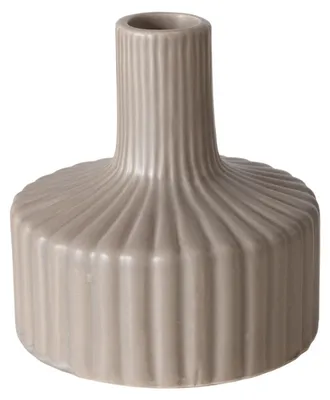 Produktbild von Gestreifte Vase in Nude LIBELLY, 11 cm