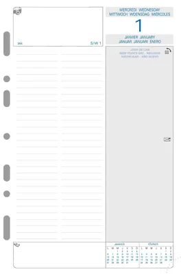 Produktbild von Kalender 1 Tag pro Seite 1 Jahr 2027