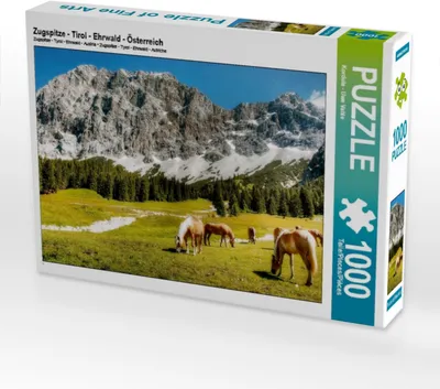 Produktbild von Calvendo Zugspitze - Tirol - Ehrwald - Österreich 1000 Teile Puzzle quer 640x480mm, ; 7356477