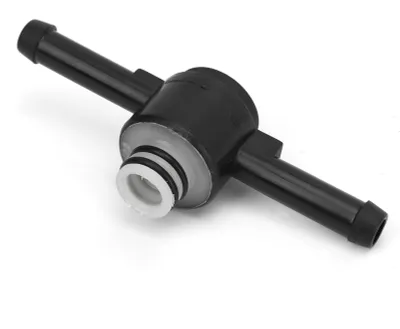Zdjęcie produktu dla Zawór zwrotny filtra paliwa 1J0127247J – czarny, plastikowy zawór zwrotny filtra paliwa do modelu A3 (8L1) 1.9, lata 1996–2003