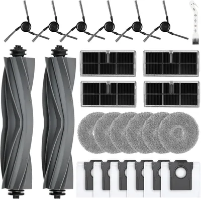Produktbild von 25 Stück Zubehörset für Dreame X40 Ultra Complete/ X40 Master/ L40 Ultra/Mova P50 Pro Ultra / L10s Ultra Gen 3