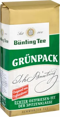 Produktbild von Bünting Tee Grünpack (500g Packung)