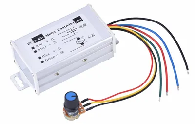 PWM DC-Motordrehzahlregler 9-60V 20A 1200W 25kHz