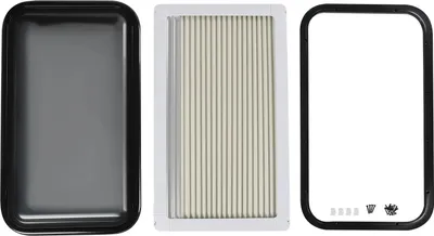 Obrázek produktu pro Boční okno karavanu, 700 x 400 mm, montáž na svorku, černé