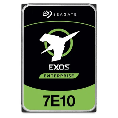 Produktbild von Seagate Exos 7E10 ST10000NM019B - Festplatte - verschlüsselt - 10 TB - intern - SATA 6Gb/s - Puffer: 256 MB - Self-Encrypting Drive (SED)