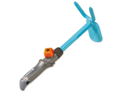 Produktbild von Happy People 16874 - Kinder Gartenwerkzeug - GARDENA Combisystem Doppelhacke (Metall, 28cm)