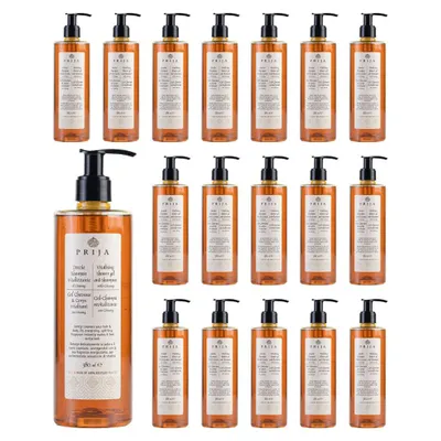 Image de PRIJA Shampoing Cheveux & Corps Vitalisant au Ginseng Vegan 380 ml, Lot 18