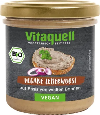Obrázok produktu pre Vegánska nátierka – vegánska paštéta, 125 g | VITAQUELL