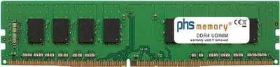 Obrázek produktu pro PHS-memory 8GB RAM paměti pro Exone Workstation 4204MR DDR4 UDIMM 3200MHz PC4-25600-U (SP398537)