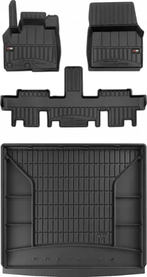 Immagine prodotto di Set di tappetini in gomma 3D per Renault Espace 4 (2002-2014) con