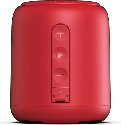 Bluetooth-Lautsprecher, kabellos, kleine Stahlpistole, Mini-tragbarer Outdoor-Lautsprecher,red