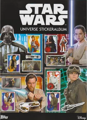 Zdjęcie produktu dla TOPPS - Star Wars Universe - Naklejki kolekcjonerskie - 1 album