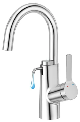 Produktbild von Waschtischarmatur mit Seifenspender, Chrom
