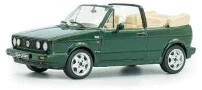 Produktbild von Solido 421438317 VW Golf 1 Cabrio Classic 1992 dunkelgrün 1:43