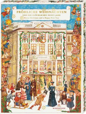 Produktbild von Niederegger Adventskalender Cafe Niederegger mit 31 Türchen 525g