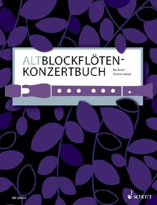 Produktbild von Altblockflöten-Konzertbuch