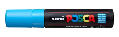 Obrázek produktu pro POSCA uni PC-17K, 1 kusů, Modrá, Rozšířený hrot, Černá, Modrá, 1,5 cm, Inkoust na vodní bázi