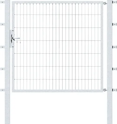 Zdjęcie produktu dla Brama pojedyncza Alberts 647377 Flexo z akcesoriami, ocynkowana ogniowo, szerokość 150 cm, wysokość 140 cm