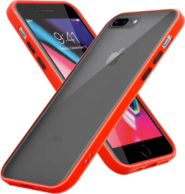 Produktbild von Cadorabo Hülle für Apple iPhone 6 PLUS / 6S PLUS / 7 PLUS / 7S PLUS / 8 PLUS Schutz Hülle in Transparent Handyhülle