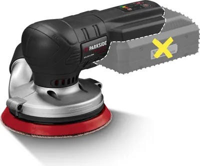 Produktbild von PARKSIDE PERFORMANCE® 20V Akku-Schwingschleifer PASSP 20-Li A1 (20V Akku-Exzenterschleifer)