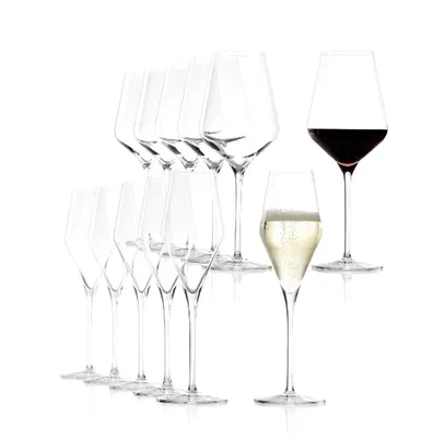 Produktbild von Stölzle Lausitz Quatrophil Rotwein/Champagnerkelch Set 12 tlg.