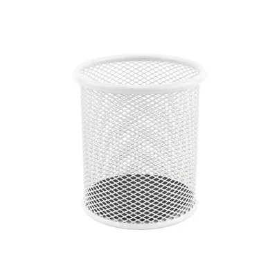 Immagine prodotto di Leviatan portapenne in metallo | portapenne rotondo in filo di metallo | tazza multifunzionale a rete per penne a sfera Ø91 mm color madreperla