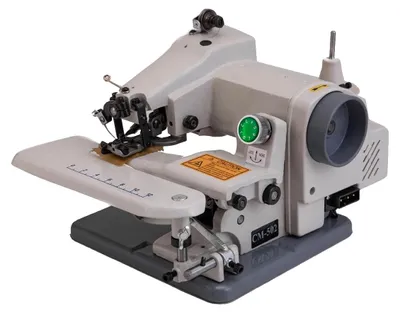 Produktbild von Blindstich-Nähmaschine, 220 Volt, bis zu 1200 Stiche pro Minute, 3-8 mm Stichlängenverstellung, 7 mm Nähfußhub, tragbares Design