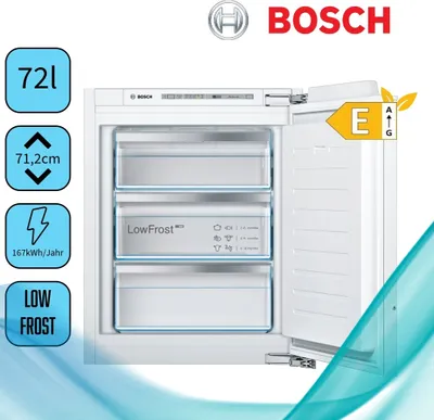 Zdjęcie produktu dla Bosch GIV11AFE0 Zamrażarka do zabudowy 167 kWh/rok 72 litry
