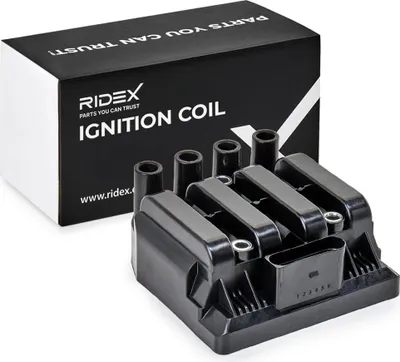 Produktbild von RIDEX 689C0085 Zündspule für VW Golf IV Schrägheck (1J1) POLO (9N) TOURAN (1T1, 1T2) Caddy III Kombi (2KB, 2KJ, 2CB, 2CJ) Golf IV Variant (1J5)
