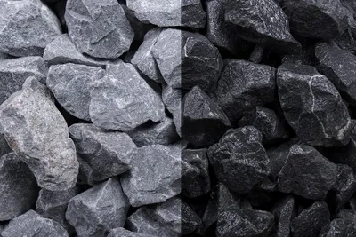 Produktbild von Basalt 16-32 mm, Basalt, Grau, Big Bag 30 kg, für Garten und Beet